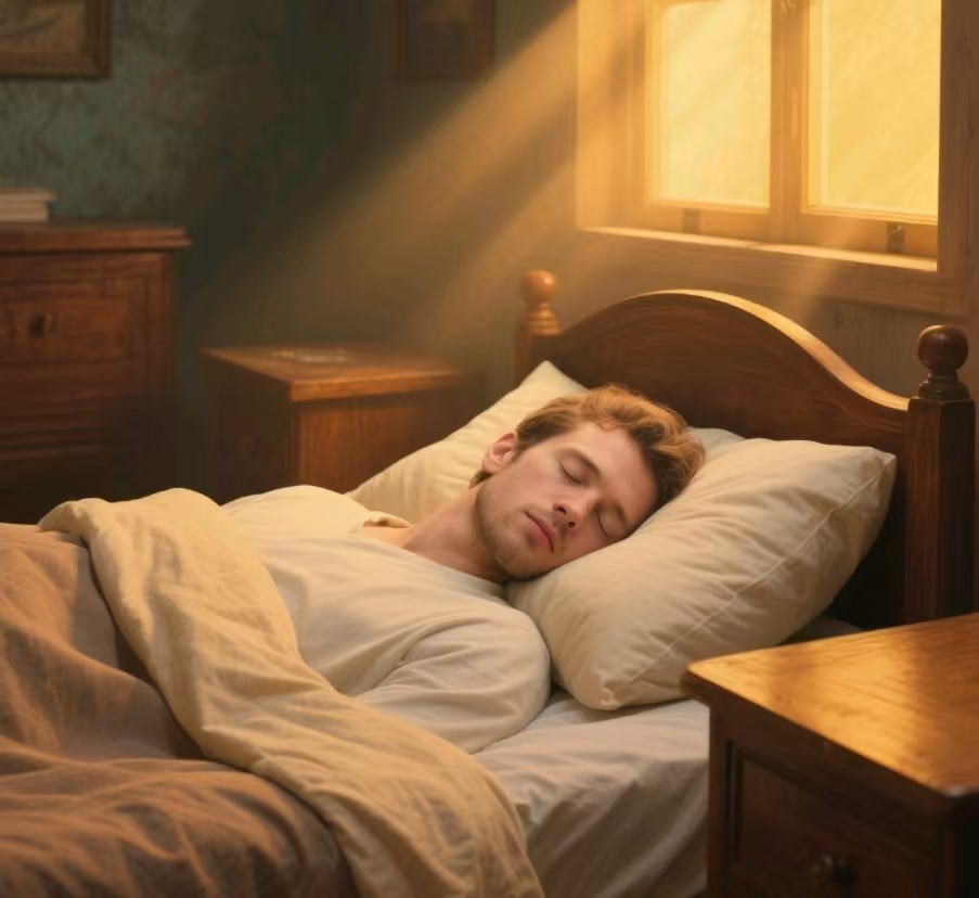 Sleeping on the pillow is better